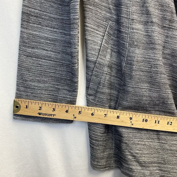 S.WEAR Open Front Long Sleeve Cardigan Sweater Women Sz 3 Gray Side Pockets Used - Picture 5 of 15